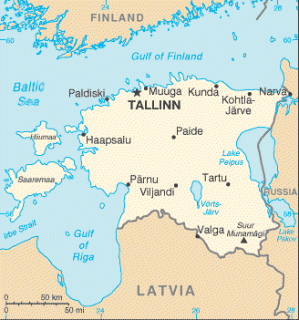 Click on the map for these locations: Tallin