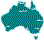To map over Australia